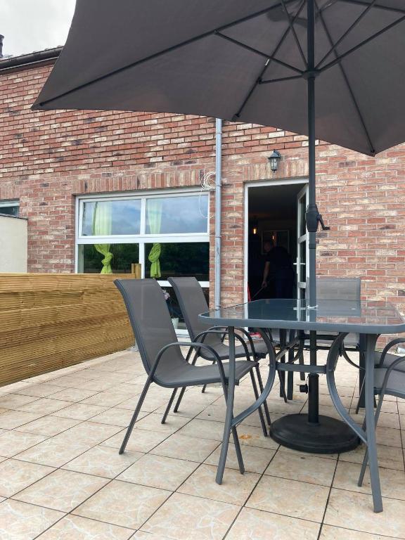 Patio nebo venkovní prostory v ubytování Le Loft