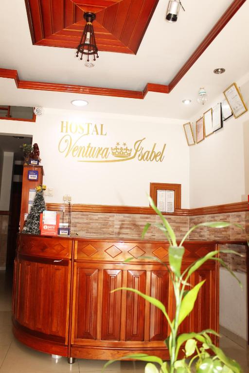 El lobby o recepción de Hostal Ventura Isabel