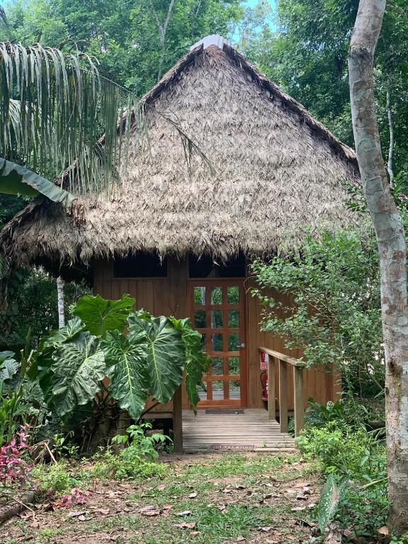 Zahrada ubytování Hacienda Herrera Tambopata