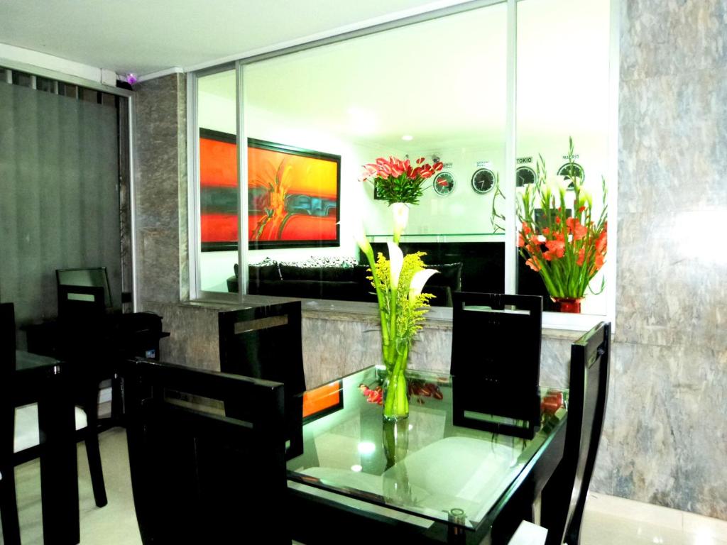 Posezení v ubytování Hotel Radel Bogotá