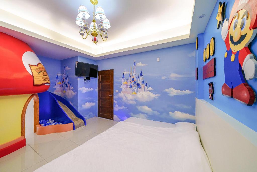 Postel nebo postele na pokoji v ubytování Jinduo Family Homestay