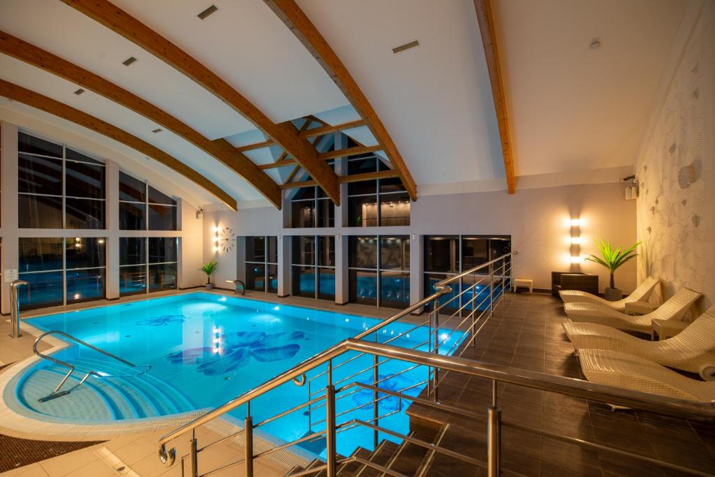 Bazén v ubytovaní Marena Wellness & Spa alebo v jeho blízkosti
