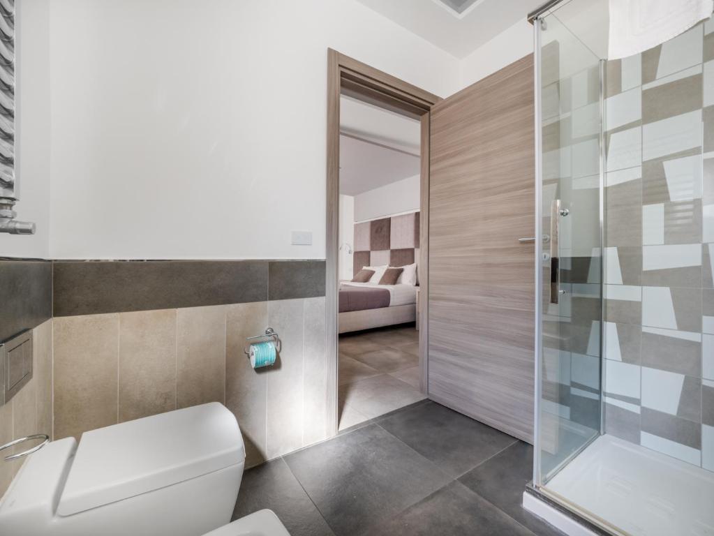 Koupelna v ubytování Orange Suites - De Vivo Realty Sorrento