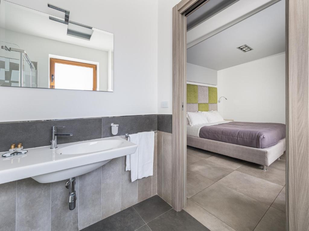 Koupelna v ubytování Orange Suites - De Vivo Realty Sorrento