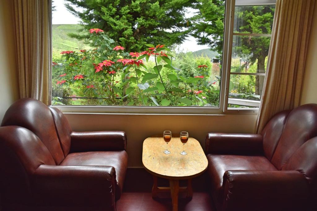 Posezení v ubytování Green Nest Resort Ooty