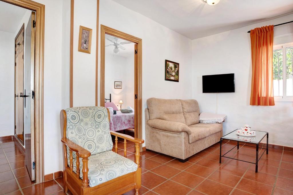A television and/or entertainment centre at Casa Antonia 3