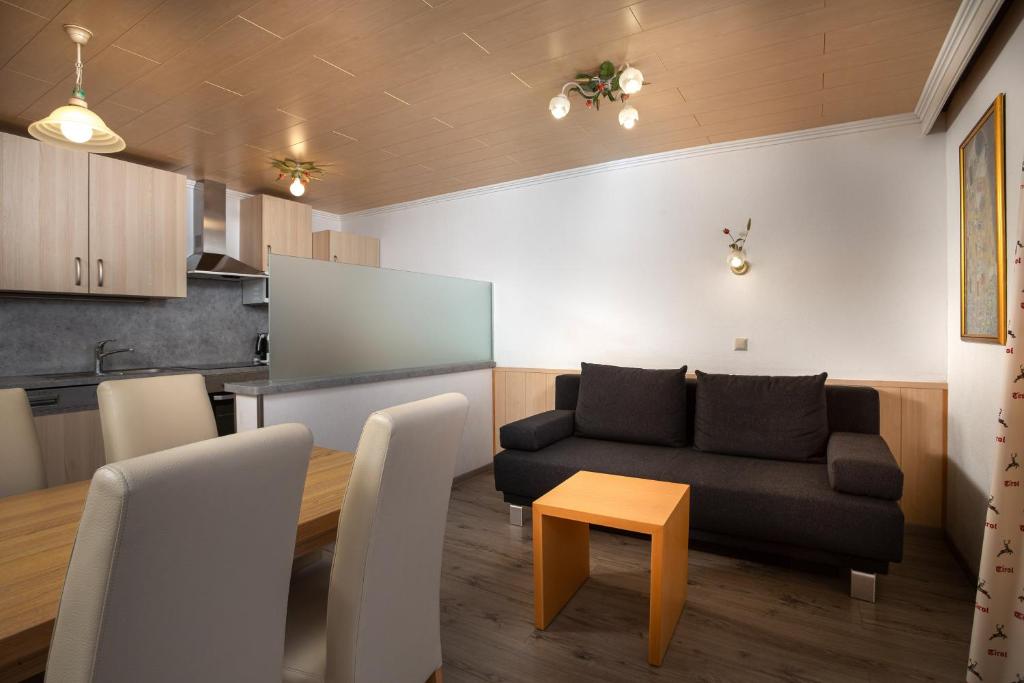 Kuchyňa alebo kuchynka v ubytovaní Appartementhaus Tannenberg