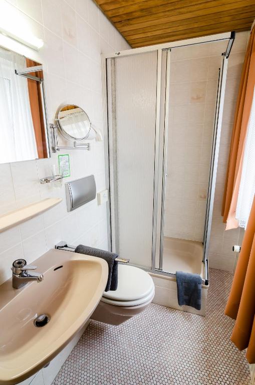 Koupelna v ubytování Altstadthotel Wienecke