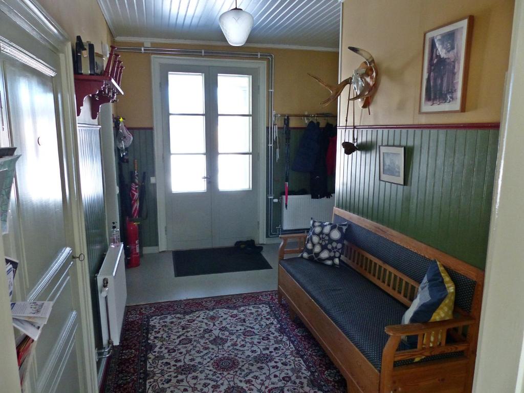Lugnet i Oslättfors的休息区