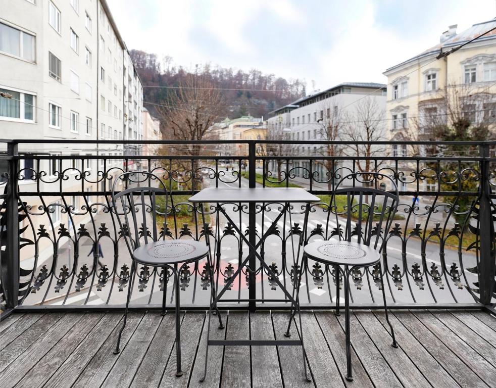 Balkón nebo terasa v ubytování Numa Salzburg Mozart