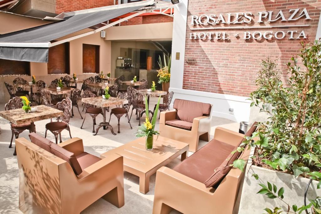 Posezení v ubytování Hotel Rosales Plaza