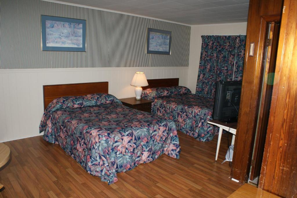 Postel nebo postele na pokoji v ubytování Regent Motel