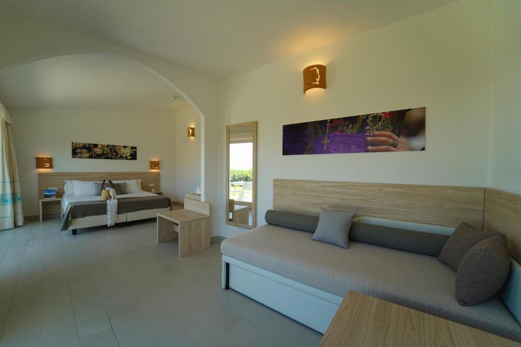 Posezení v ubytování GH Santina Resort & SPA