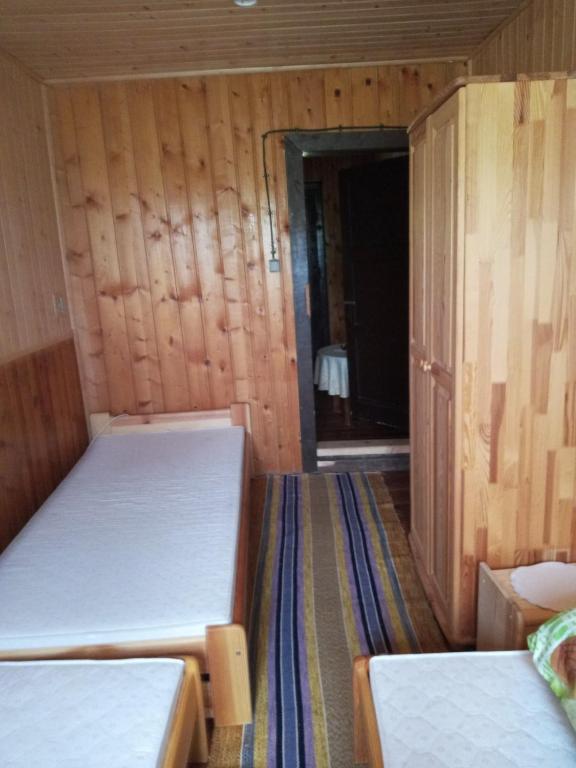 Postel nebo postele na pokoji v ubytování Chata Tereza