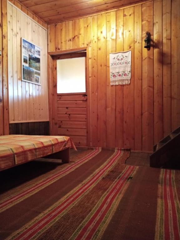 Postel nebo postele na pokoji v ubytování Chata Tereza