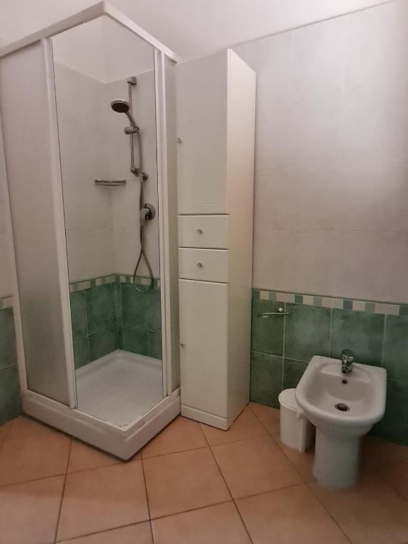 A bathroom at Dimora San Pietro