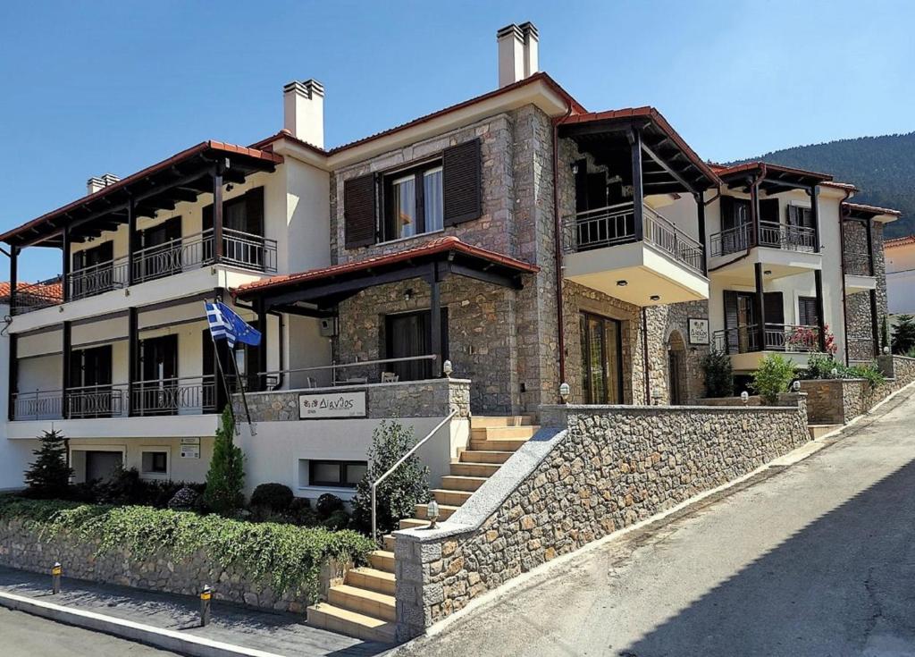 Budova, kde se apartmán nachází