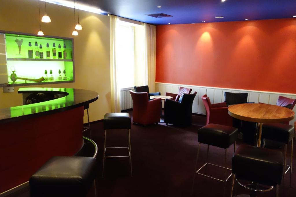 Posezení v ubytování Hotel Urs und Viktor