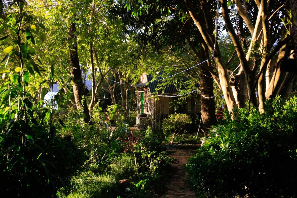 Zahrada ubytování The Lake House Dalat