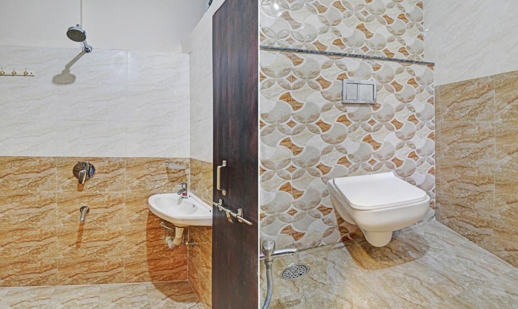 Koupelna v ubytování Hotel Anand Shree,Indore