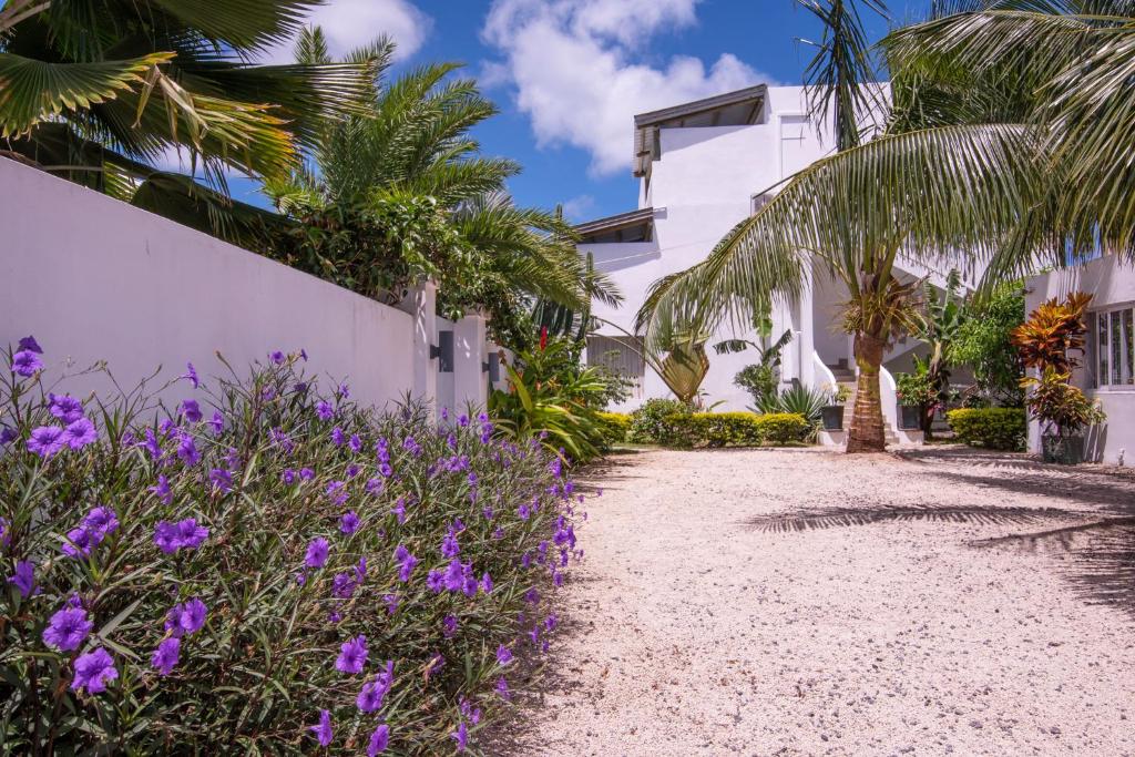 Zahrada ubytování Le Mandala Moris Guesthouse Pointe aux Canonniers