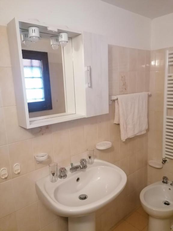 Kúpeľňa v ubytovaní Il leccio Pietrasanta