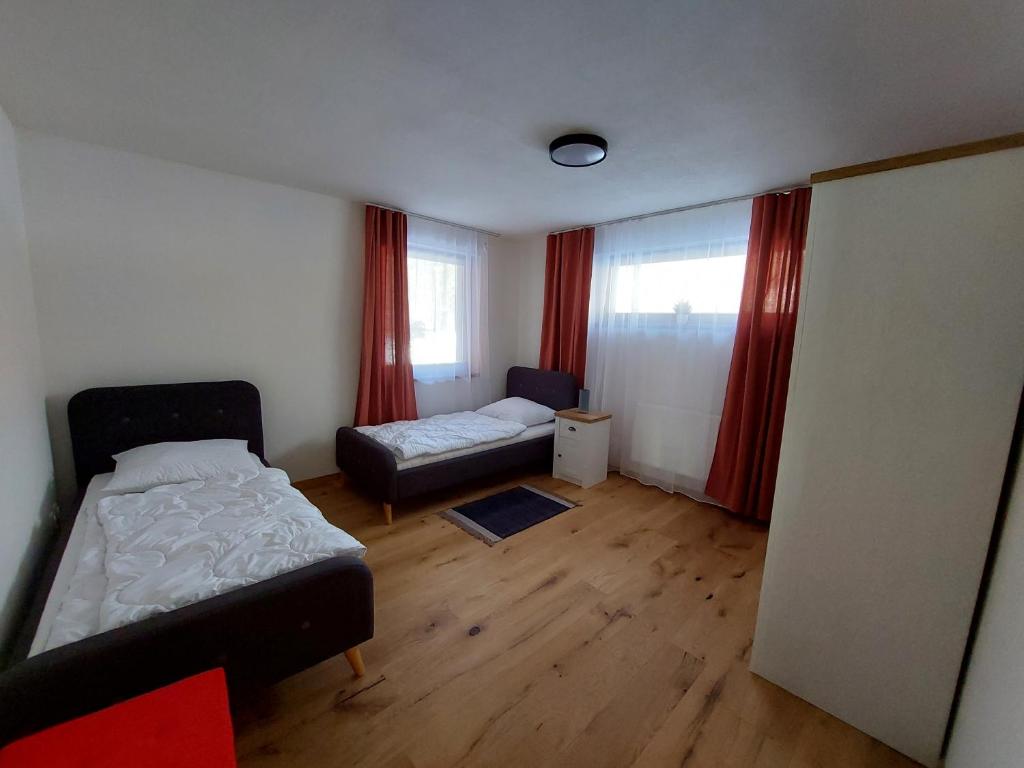 Postel nebo postele na pokoji v ubytování Mýto Apartments BERGMAX, Ski Jasná Chopok 10min transit - Resort Mýto Apartments, parking free