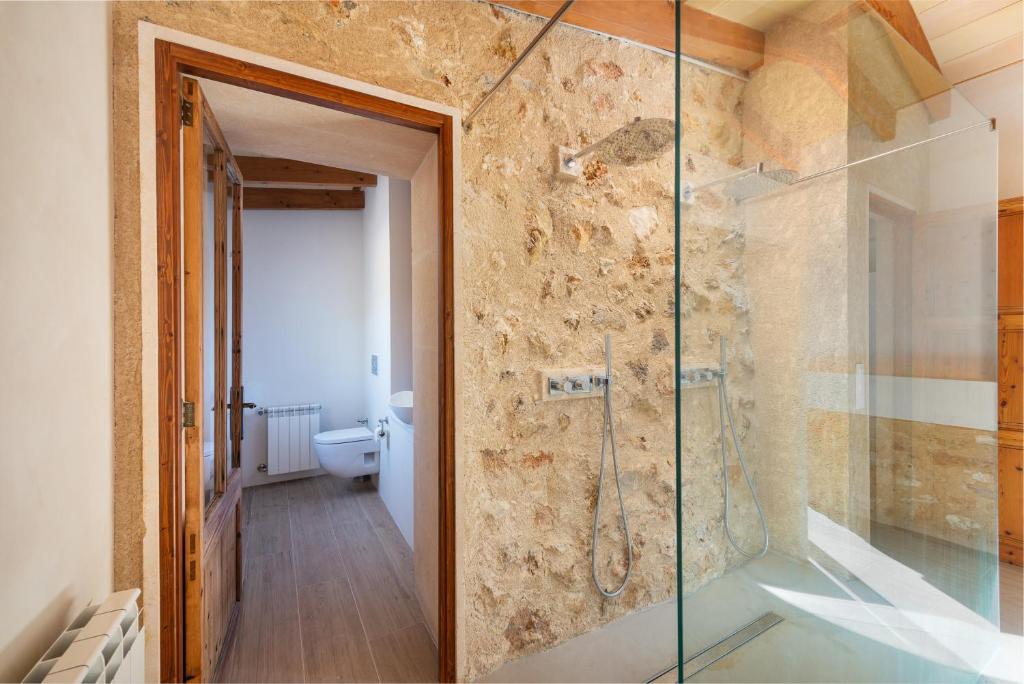 Koupelna v ubytování VILLA SON BRUN