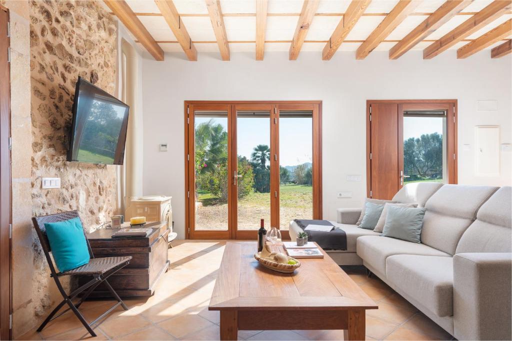 Posezení v ubytování VILLA SON BRUN