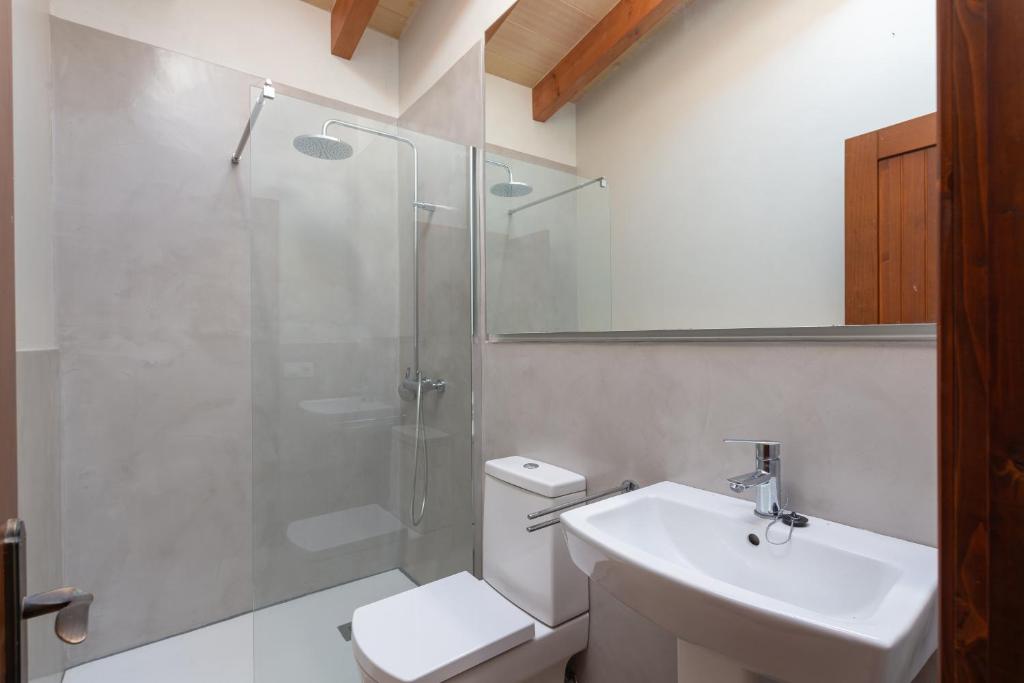 Koupelna v ubytování VILLA SON BRUN