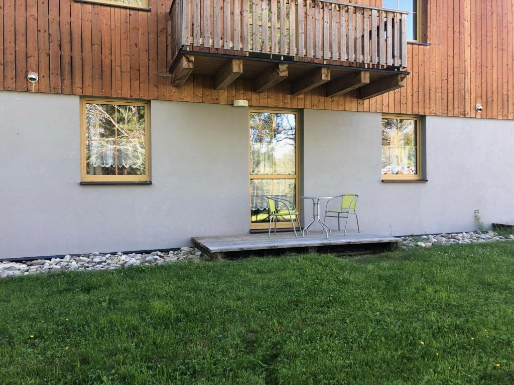 Zahrada ubytování Horský apartmán Prášily