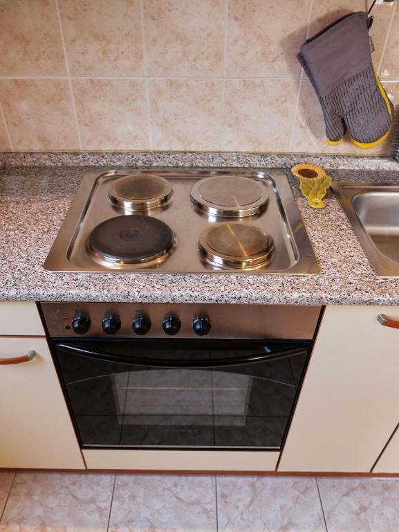 Kuchnia lub aneks kuchenny w obiekcie Apartman Nelamore - Krk town, 300 meters to the beach