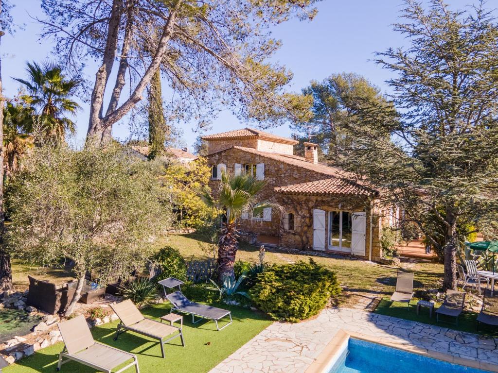 Zahrada ubytování Bastide de l'Ovalie