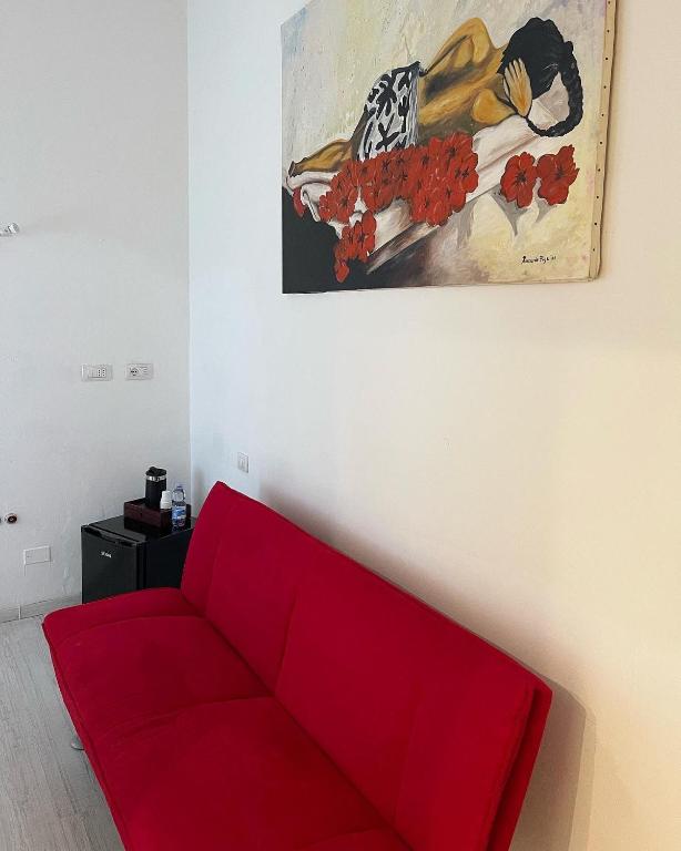 Posezení v ubytování Dolce Vita Suite Alghero
