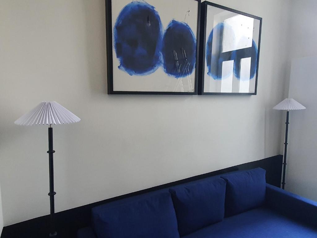Posezení v ubytování B96 suites