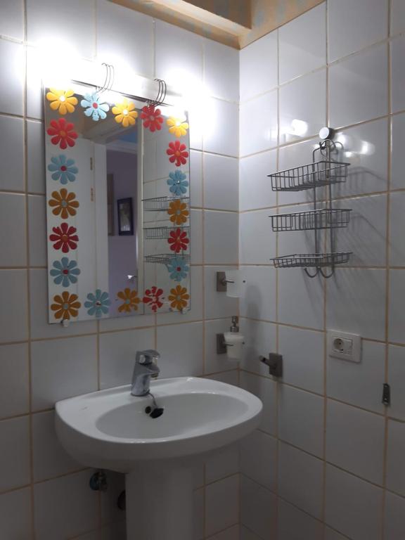 Kúpeľňa v ubytovaní Apartamento La Aldea Pueblo Gran Canaria 2B