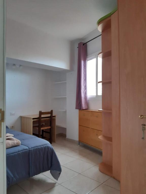 Posteľ alebo postele v izbe v ubytovaní Apartamento La Aldea Pueblo Gran Canaria 2B