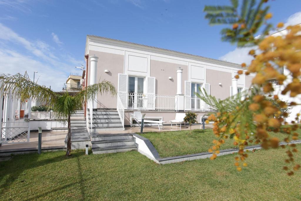 Zahrada ubytování Pompei BnB Maison de Charme
