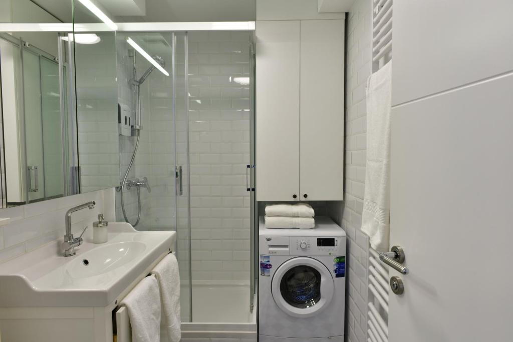 Kúpeľňa v ubytovaní Apartment Larissa