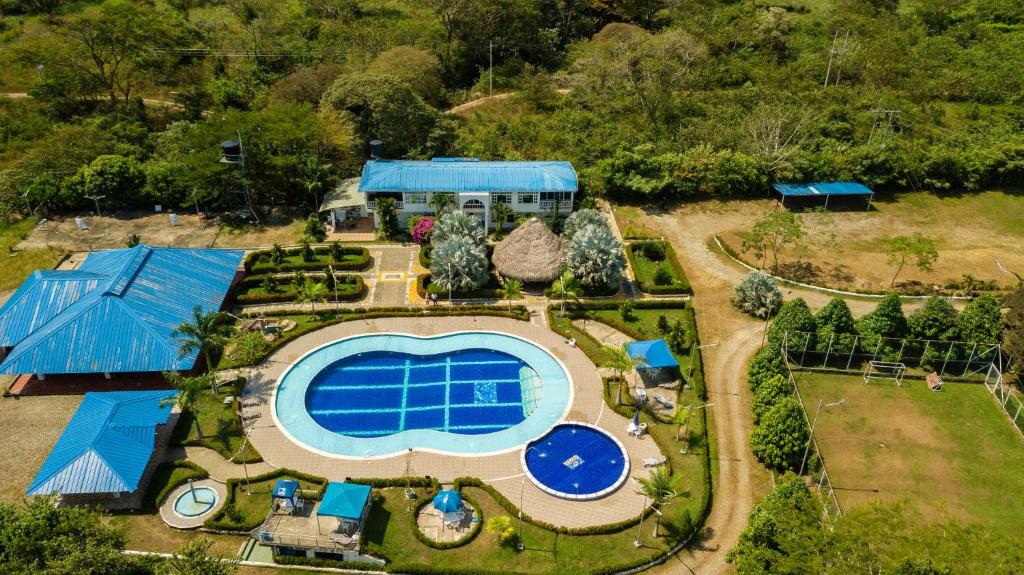 A bird's-eye view of Hotel Centro Recreacional y Turístico El Alcaraván