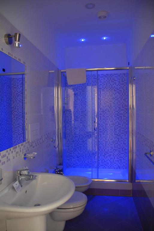 Łazienka w obiekcie Messina41 Hotel