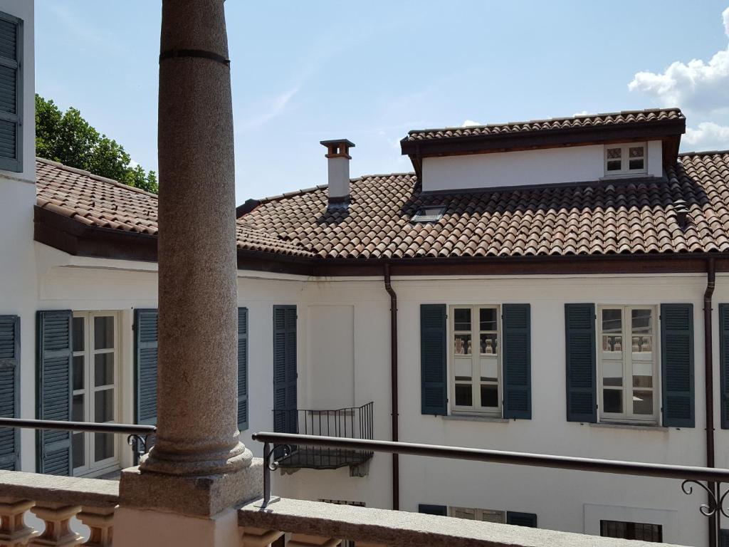 Budynek, w którym mieści się apartament
