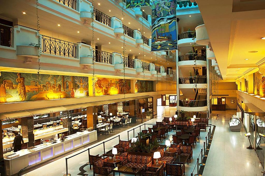 Restaurace v ubytování Radha Regent, Chennai