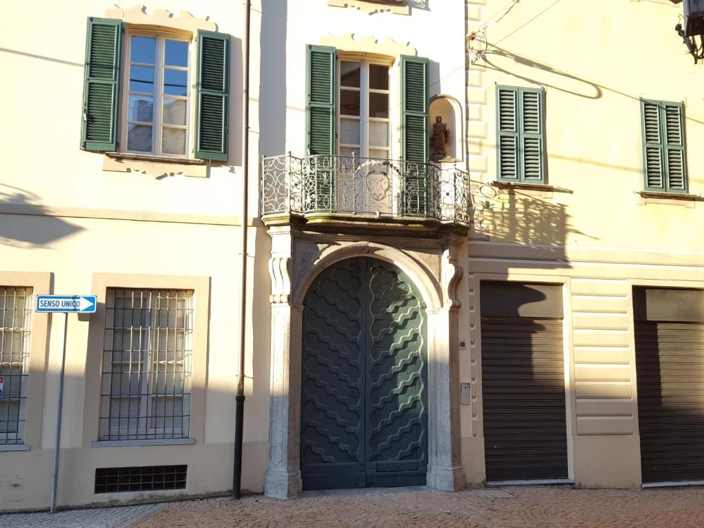 Budynek, w którym mieści się apartament