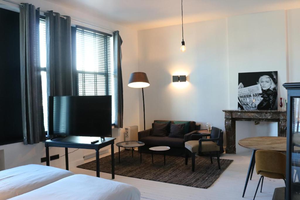 Postel nebo postele na pokoji v ubytování Peter House