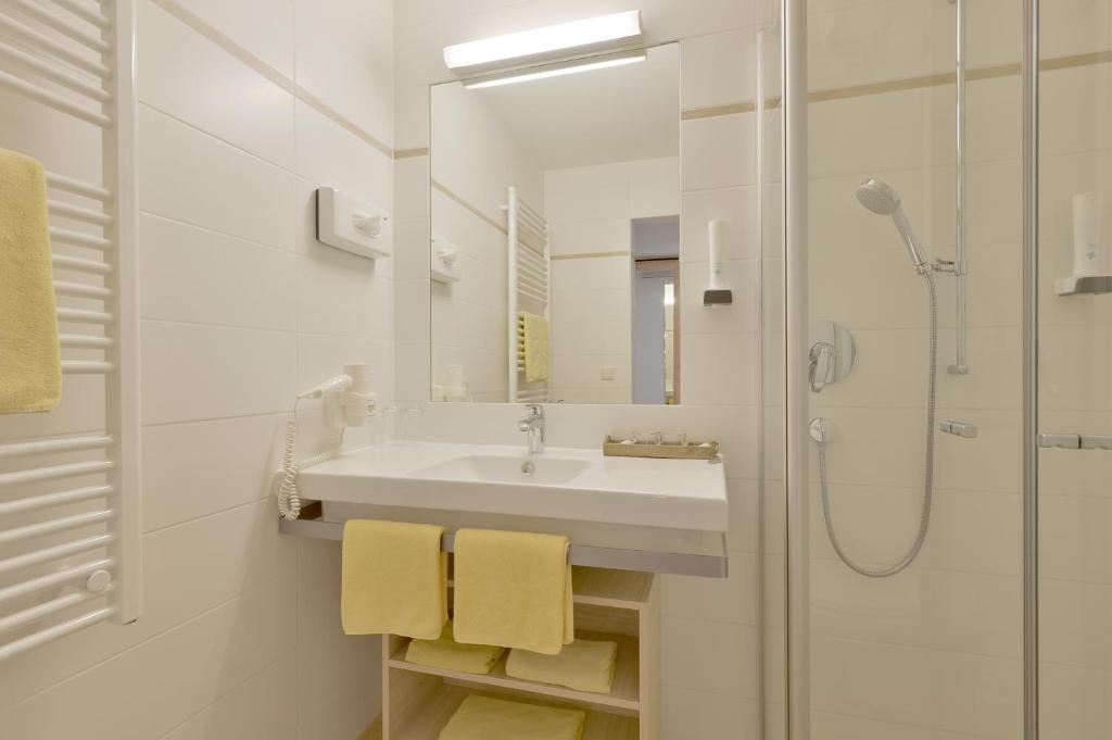 Kúpeľňa v ubytovaní Hotel Mesnerwirt