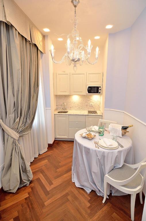 Cuisine ou kitchenette dans l'établissement B&B Villa Ines