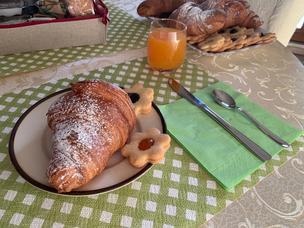 Comida en el bed and breakfast o alrededores
