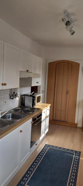 Kuchyň nebo kuchyňský kout v ubytování Stift Göttweigblick