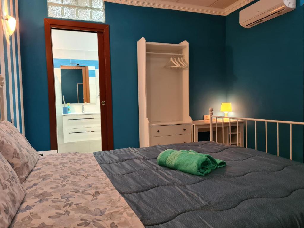 Postel nebo postele na pokoji v ubytování Domus Lace